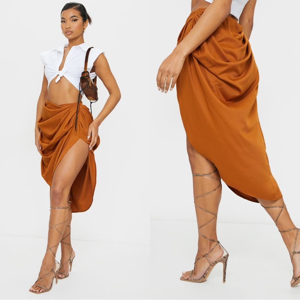 {PLT} Wrap Skirt